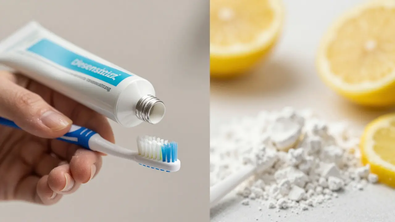 Správná ústní hygiena s jemným kartáčem a pastou