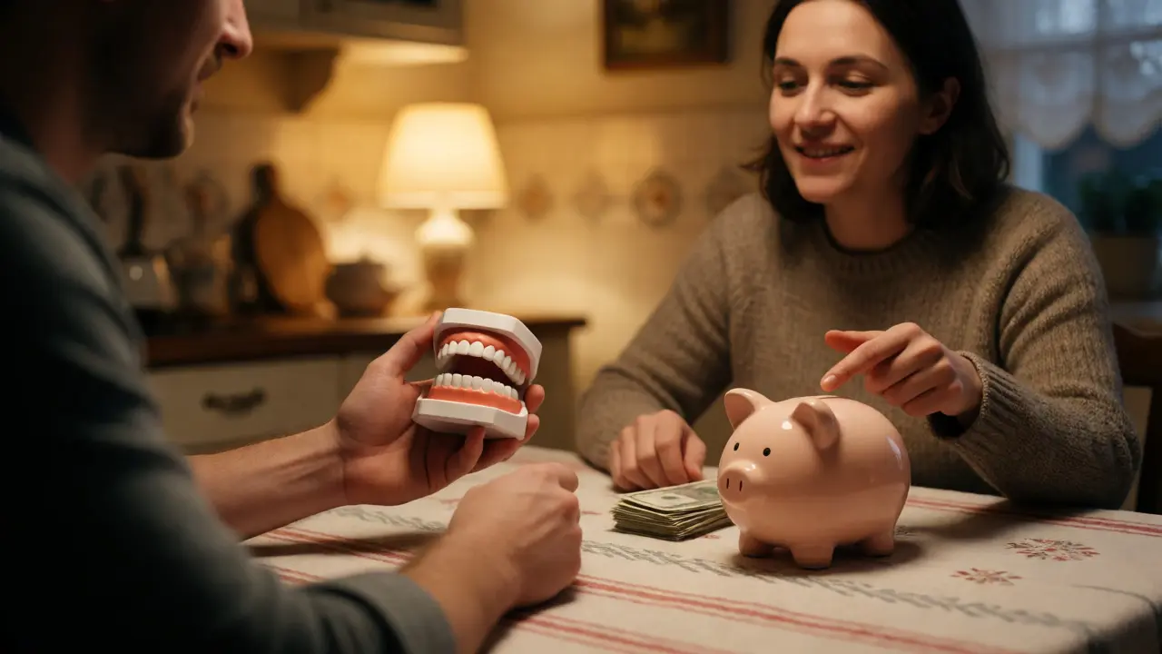 Pár plánuje financování zubních úprav doma